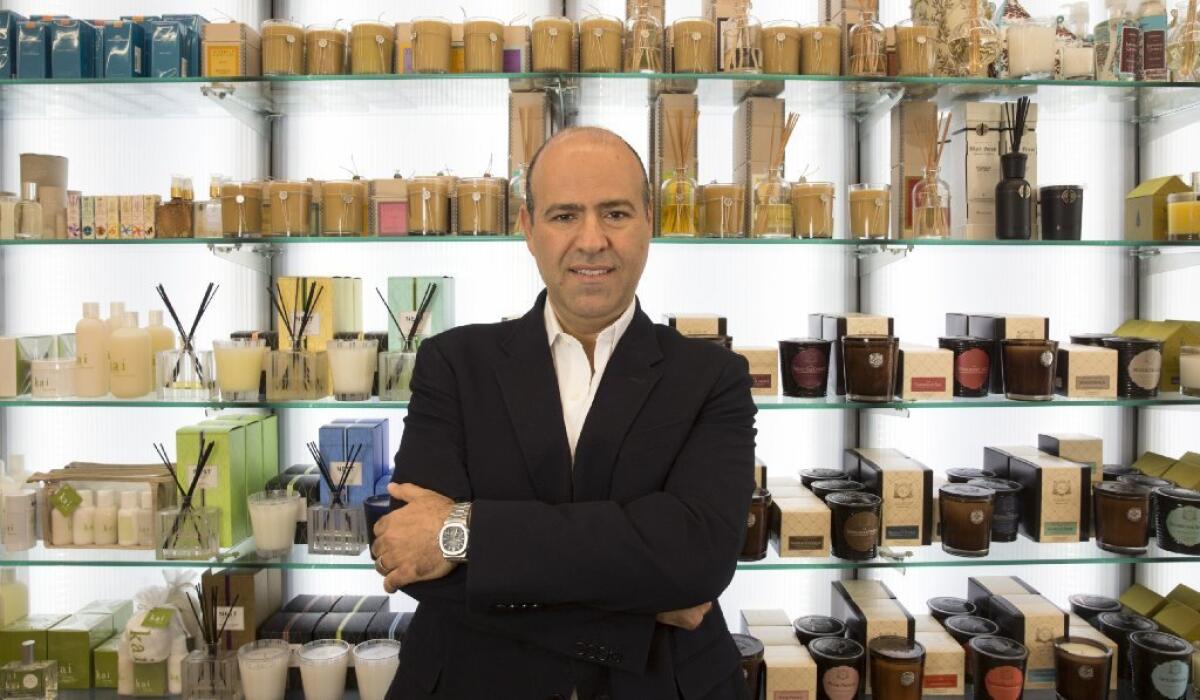 Shawn Tavakoli, chief executive of the Beauty Collection, believes he knows why women still love coming into beauty stores: "They want to feel spoiled."