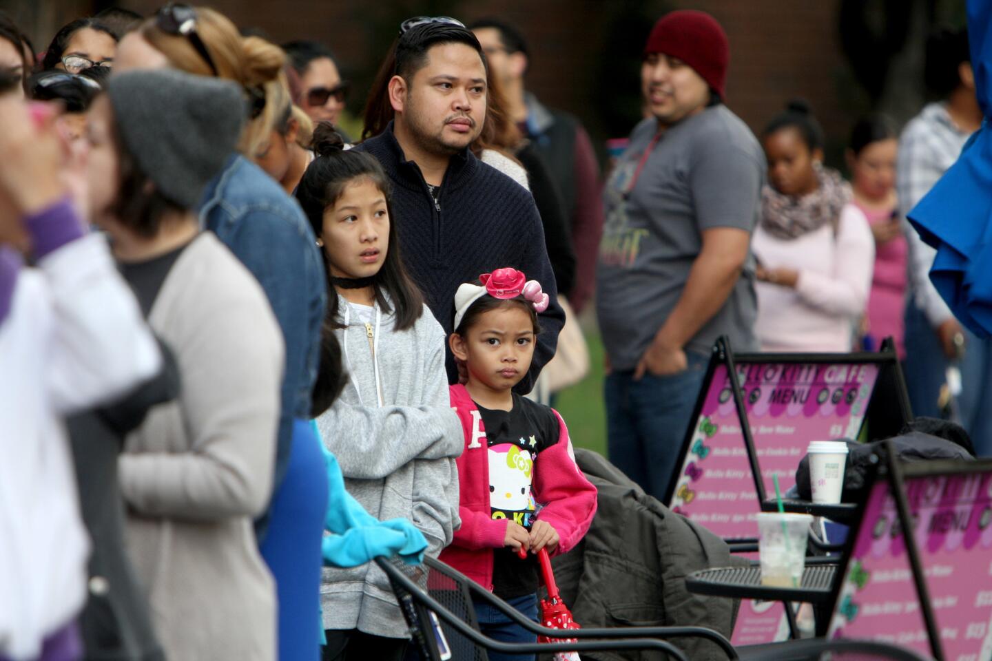 Photo Gallery: Hello Kitty Cafe truck visits Glendale with freshly-made doughnuts