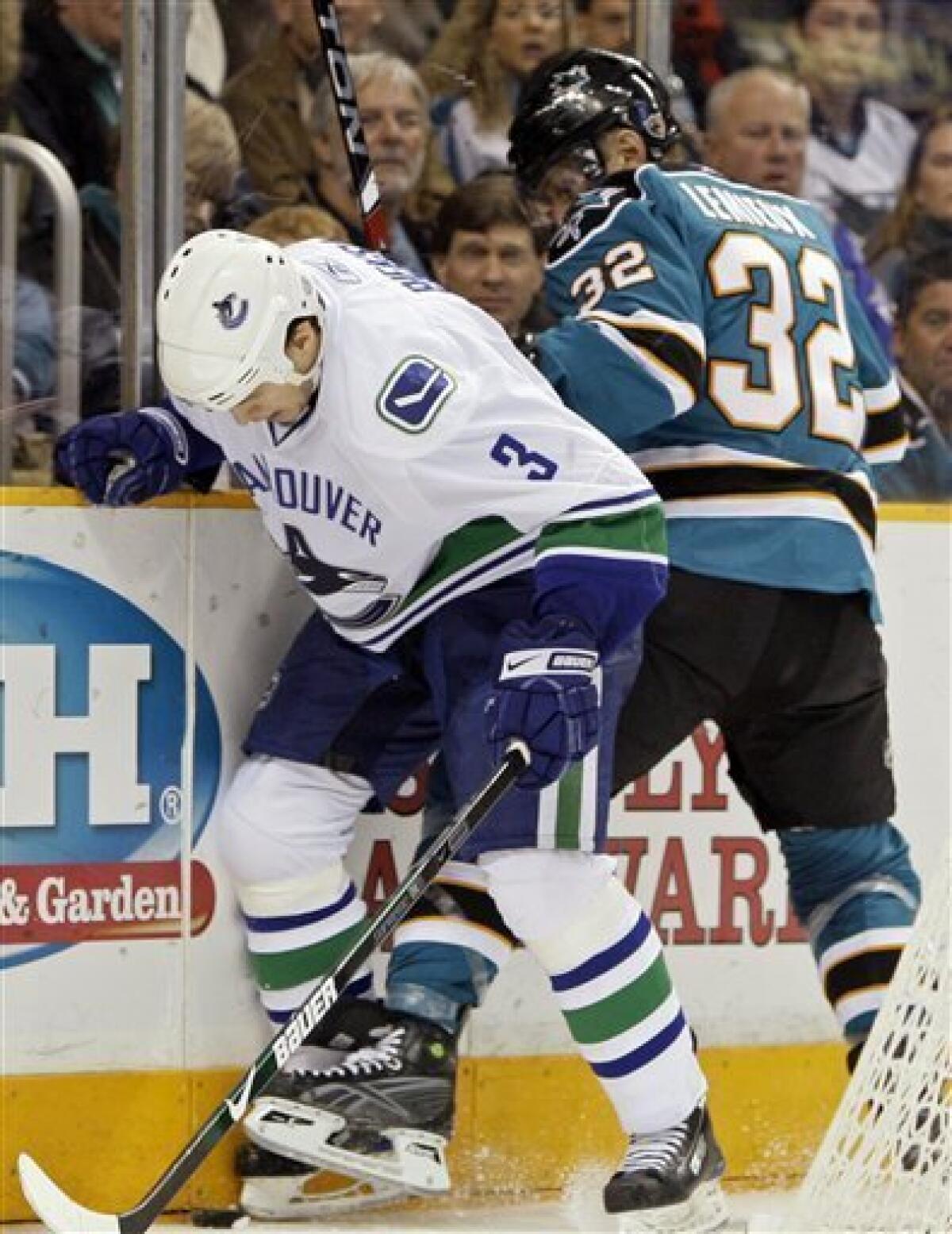 Canucks will bust out the skate jersey again on Tuesday night