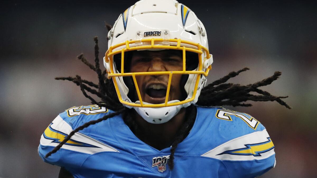 Chargers want to move safety Rayshawn Jenkins all over field - Los Angeles  Times