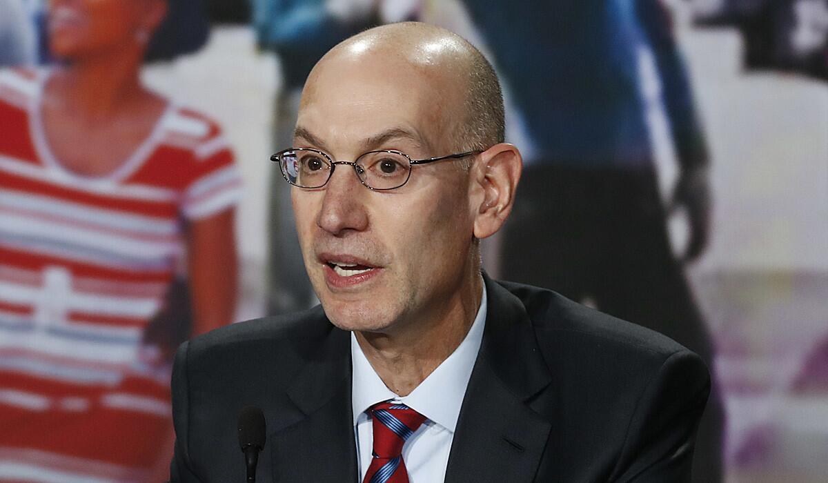 NBA commissioner Adam Silver, shown Nov. 22, wants to make league content available to as many fans as possible.