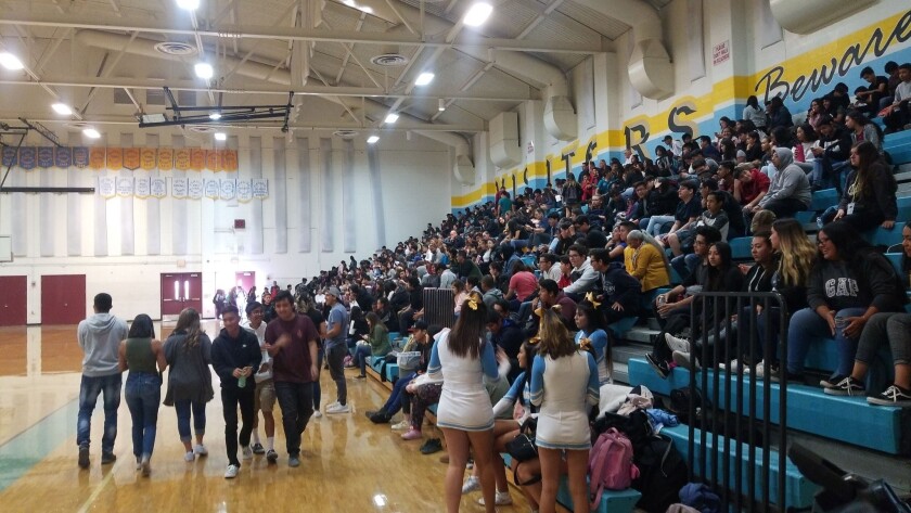 Take Me Out To The Basketball Game At San Ysidro High The San Diego Union Tribune