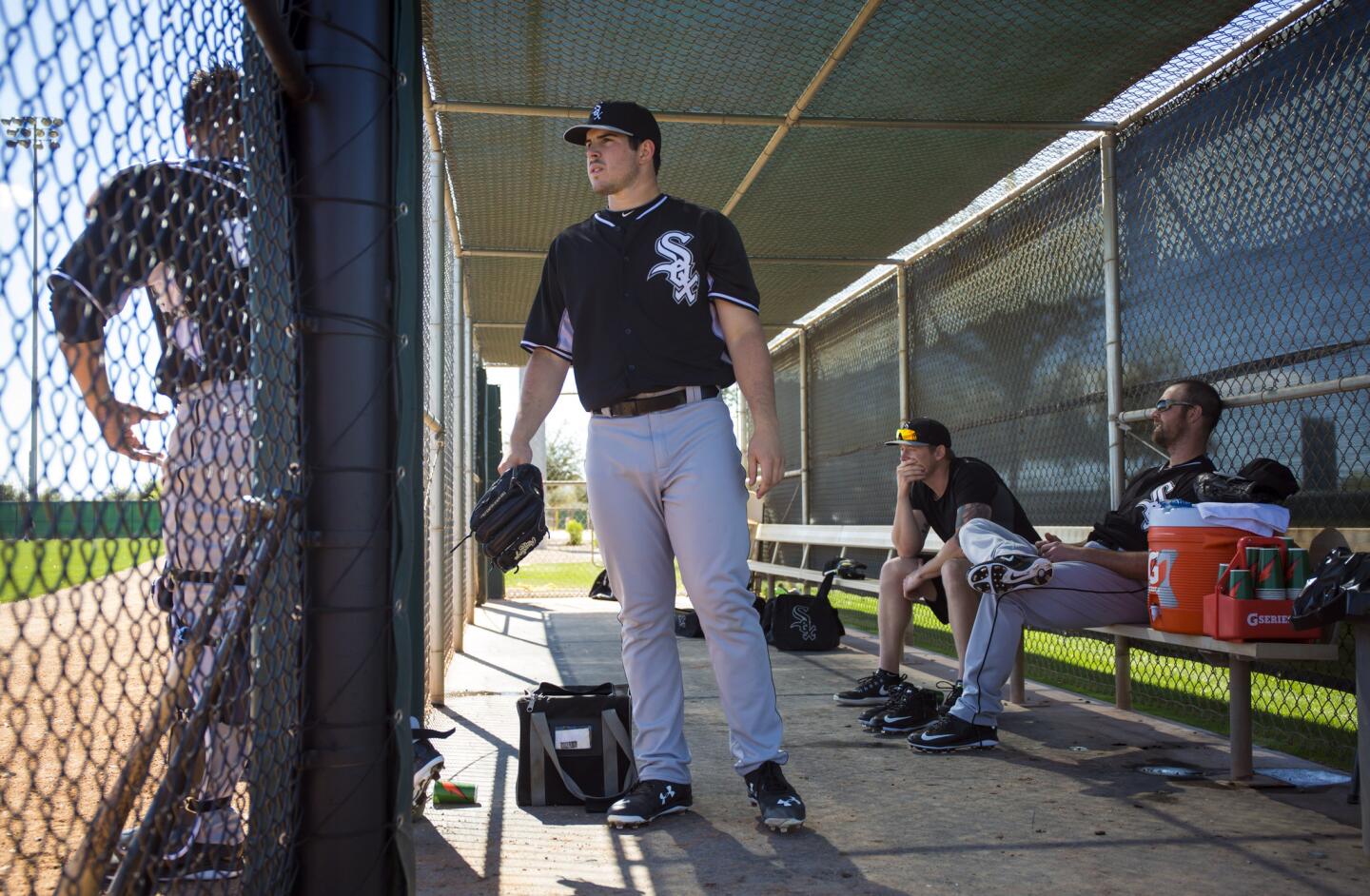 White Sox practice at spring training - Los Angeles Times