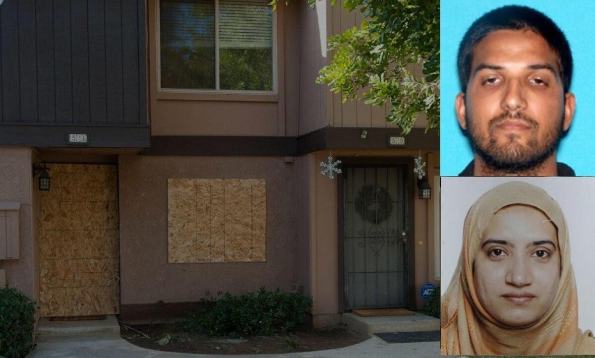 Syed Rizwan Farook and Tashfeen Malik lived at this Redlands' townhome with their infant daughter and his mother.