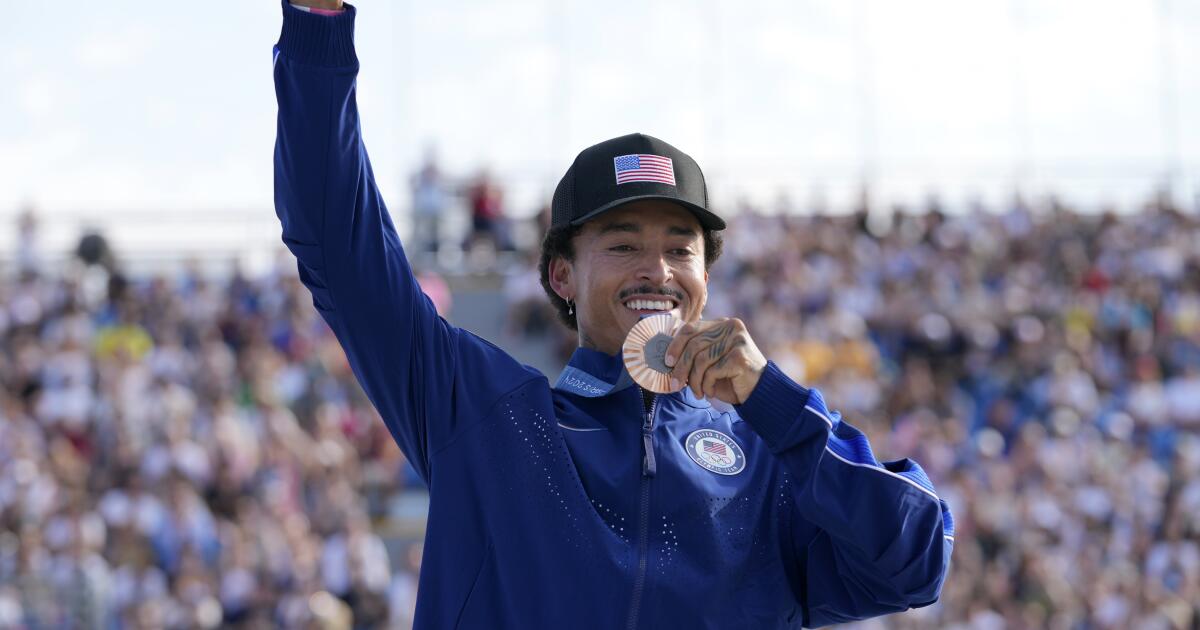 Nyjah Huston says Olympic bronze medal ‘not as prime quality’