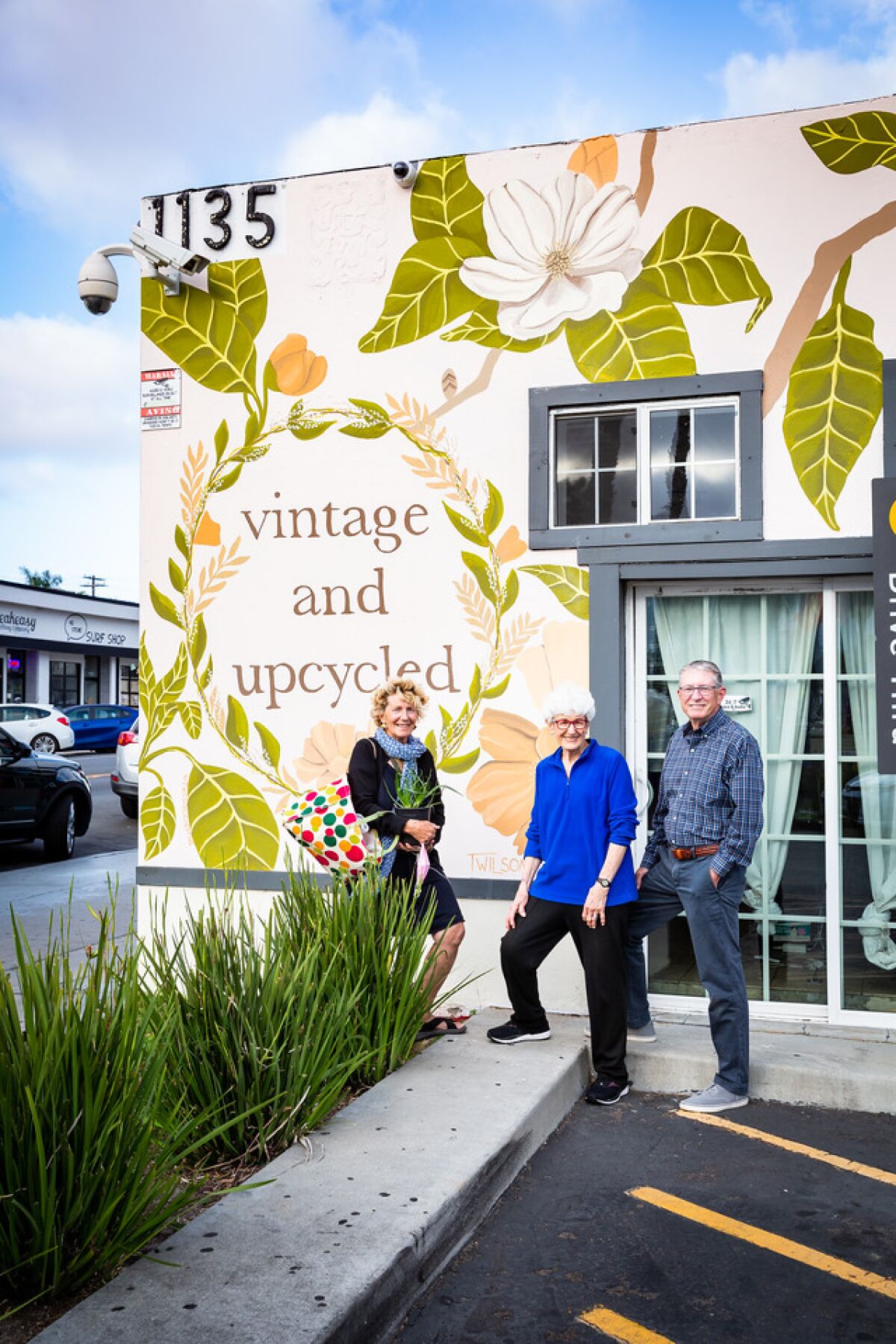 Leslie Dufour, Eve Anderson and Ron Walker are community volunteers who oversee the Garnet Block Captain Program.