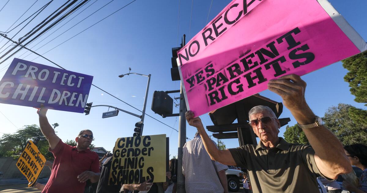 Orange Unified board approves transgender parent notification Orange Unified board approves transgender parent notification