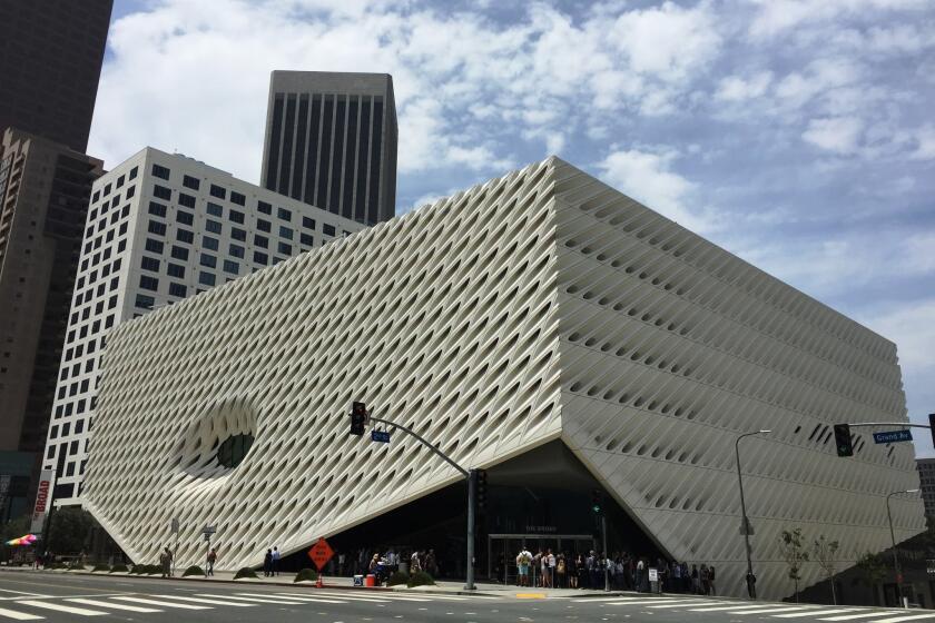 Broad Museum, Grand Avenue, Los Angeles.