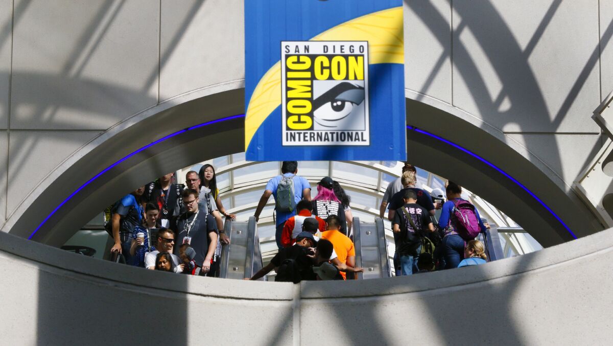 Comic-Con's 50th annual gathering will open July 17 and run through July 21.
