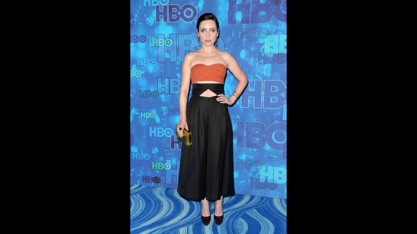 Actress Zoe Lister-Jones attends HBO's Emmys after-party.