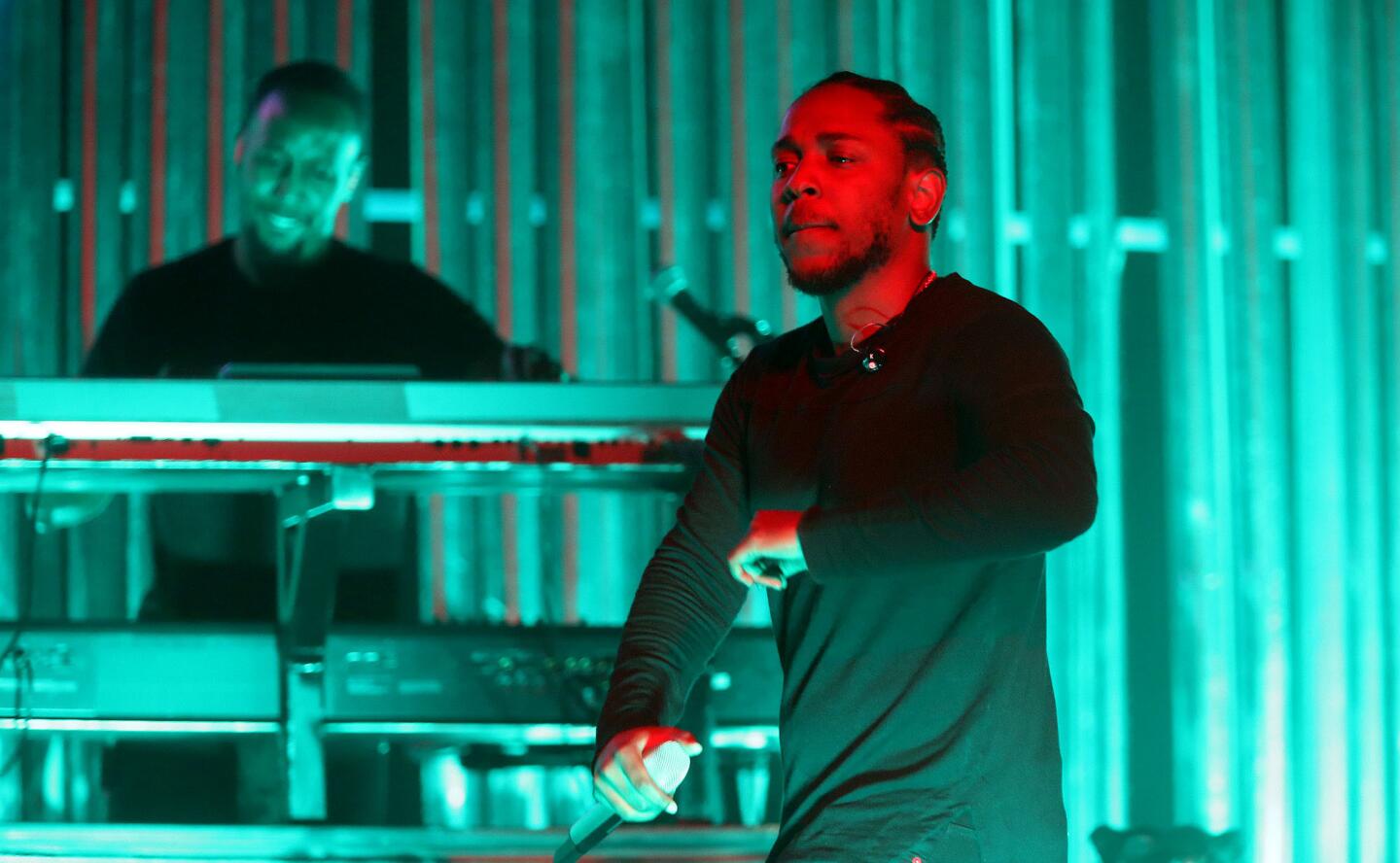 Kendrick Lamar's "Kunta's Groove Session" tour at the Wiltern Theatre in Los Angeles.