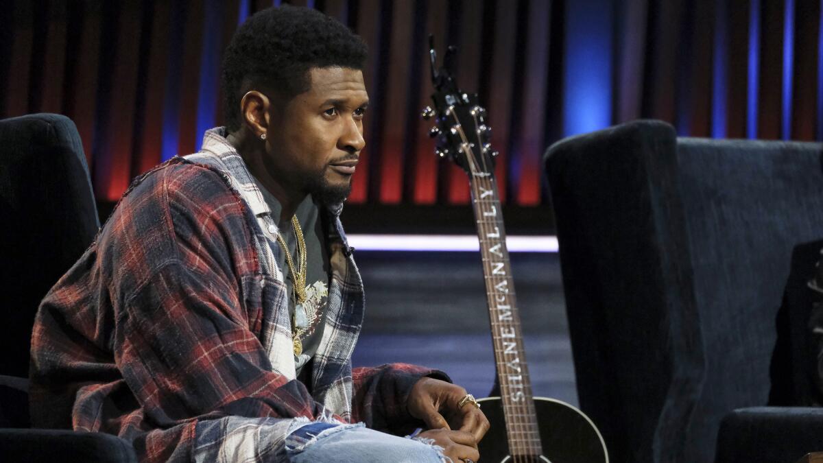 Usher on NBC's "Songland." 