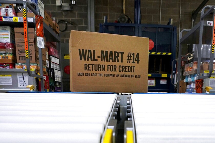 A Walmart Supercenter in Houston.
