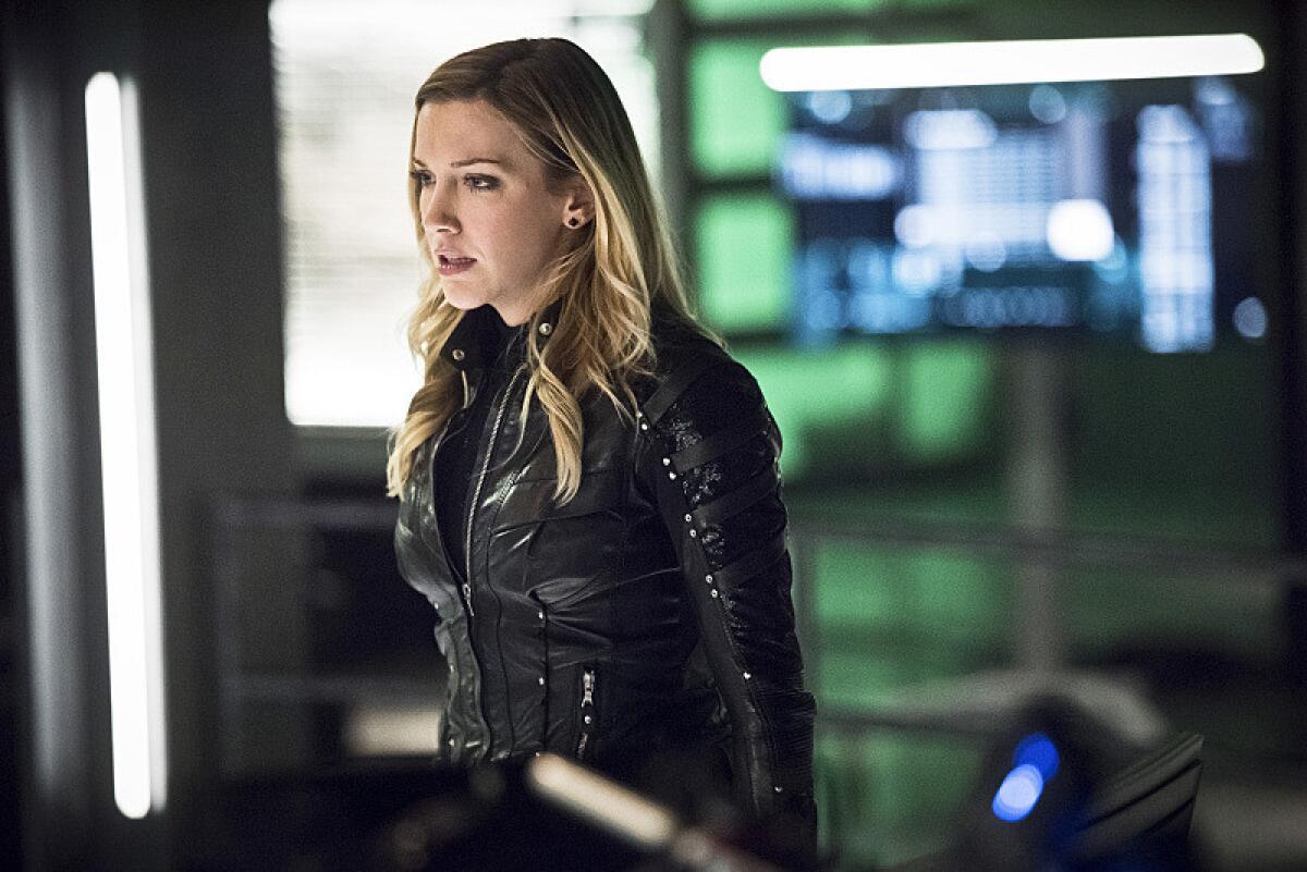 Katie Cassidy plays Laurel Lance, a.k.a. Black Canary, on the CW's "Arrow." (CW)