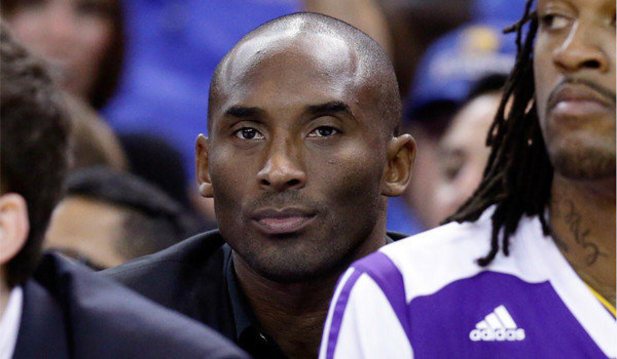 No one knows exactly what to expect from Kobe Bryant when he finally makes the move from the Lakers' bench to the court.