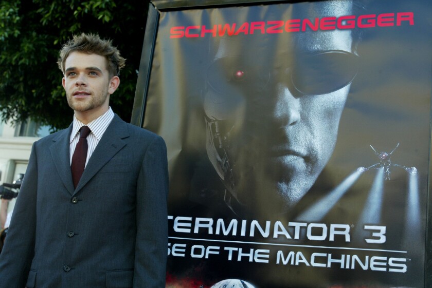 Actor Nick Stahl attends the world premiere of "Terminator 3: Rise of the Machines" at the Mann Village Theater in Westwood.