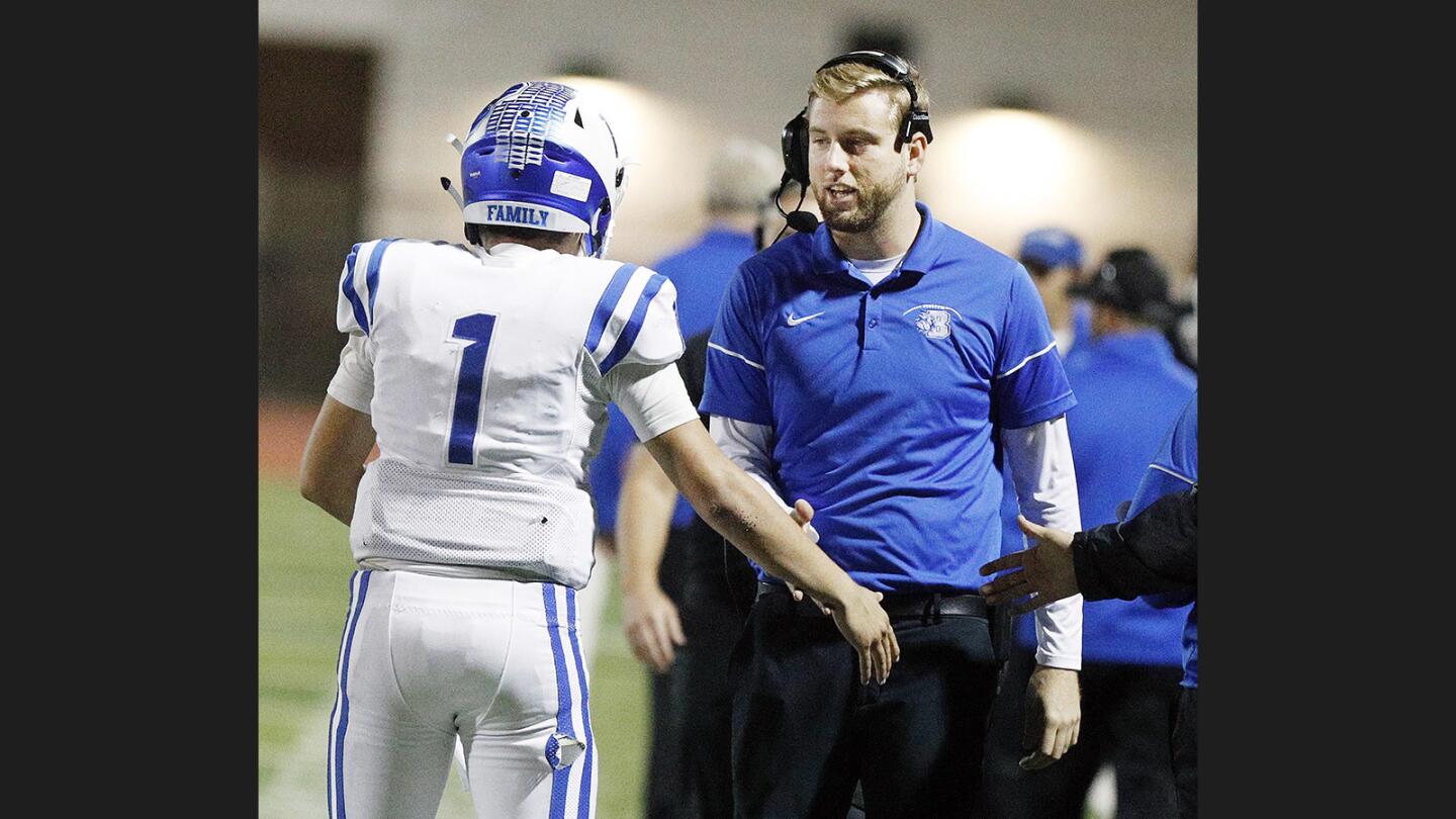 Photo Gallery: Burbank wins CIF quarterfinal football against South Hills