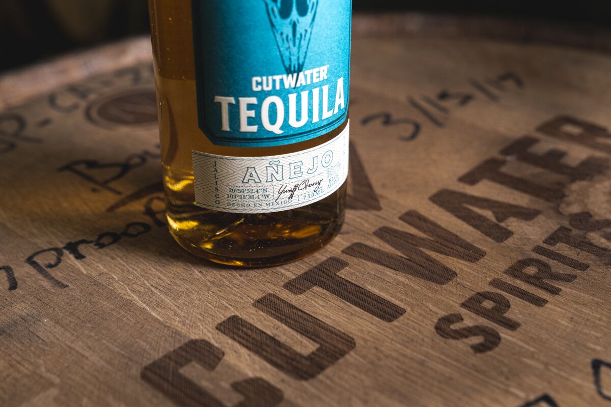 Cutwater Spirits' Añejo tequila 