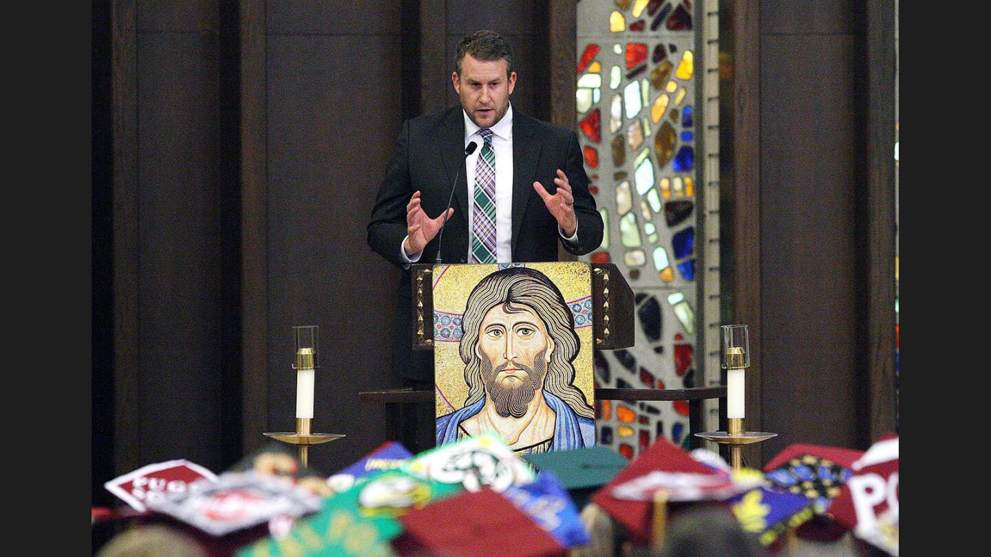 Photo Gallery: Baccalaureate for graduating seniors at St. Bede the Venerable