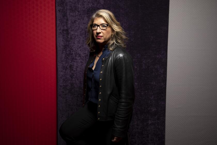 TORONTO, ONT., CAN -- SEPTEMBER 08, 2019-- Director Lauren Greenfield, from the film "The Kingmaker," photographed in the L.A. Times Photo Studio at the Toronto International Film Festival, in Toronto, Ont., Canada on September 08, 2019. (Jay L. Clendenin / Los Angeles Times)