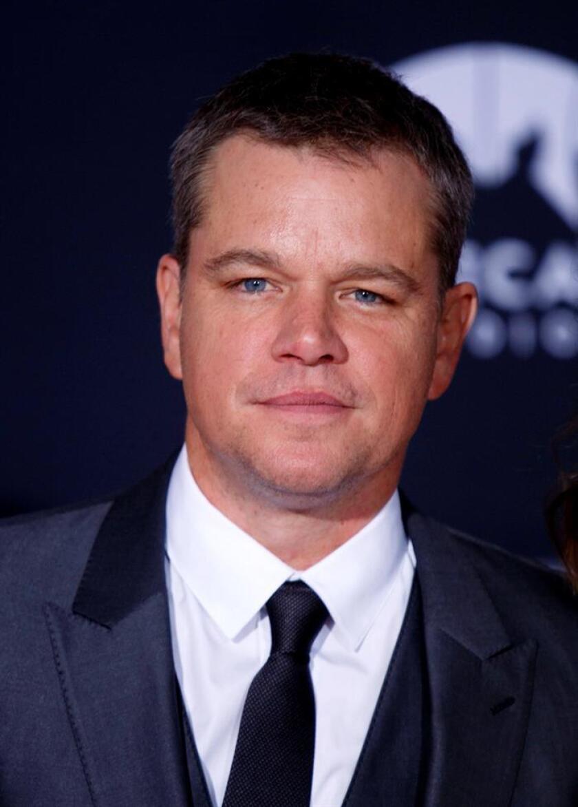 Matt Damon negocia protagonizar "The King Of Oil", una cinta biográfica sobre el controvertido multimillonario Marc Rich, informó hoy el medio especializado Deadline. EFE/ARCHIVO