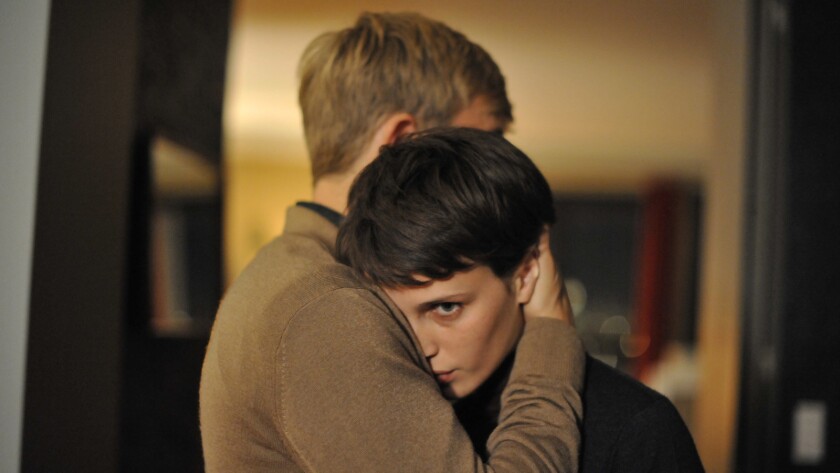 Jérémie Renier and Marine Vacth in a scene from the movie "Double Lover."