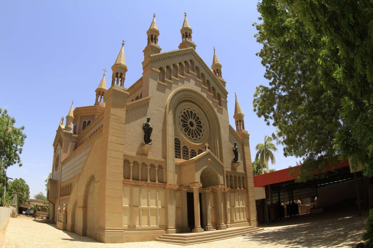 St. Matthew's Catholic Cathedral near Khartoum, Sudan.