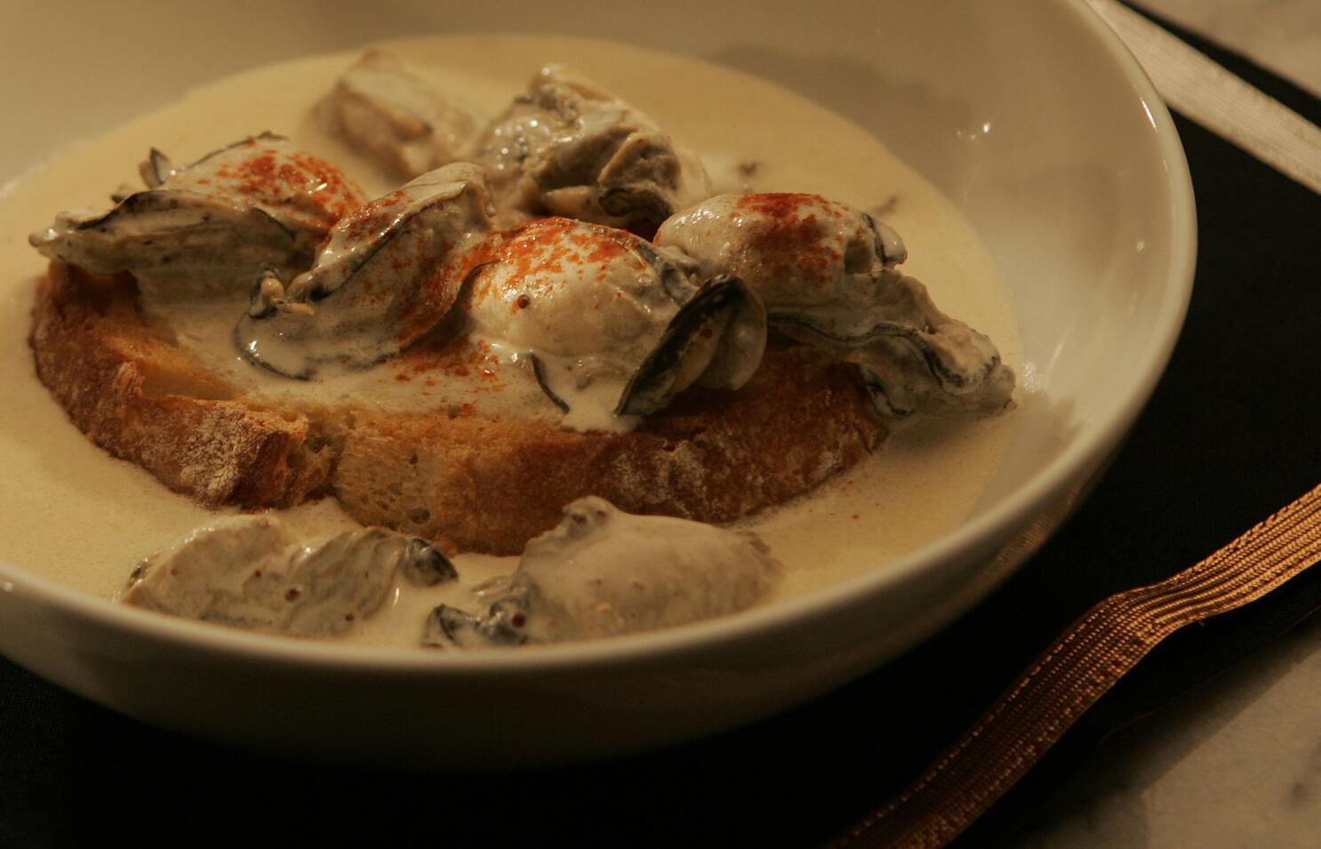 Meauxbar Oyster Pan Roast - Louisiana Cookin