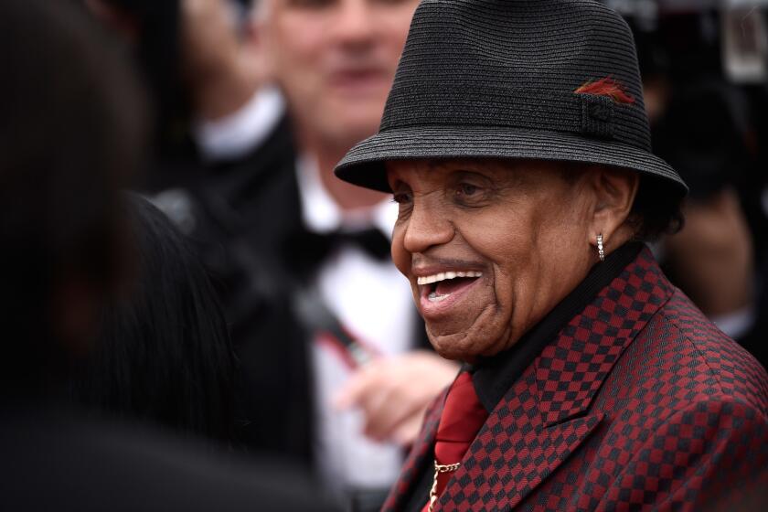 Joe Jackson attends the premiere of "Sicario" at the 2015 Cannes Film Festival in France.