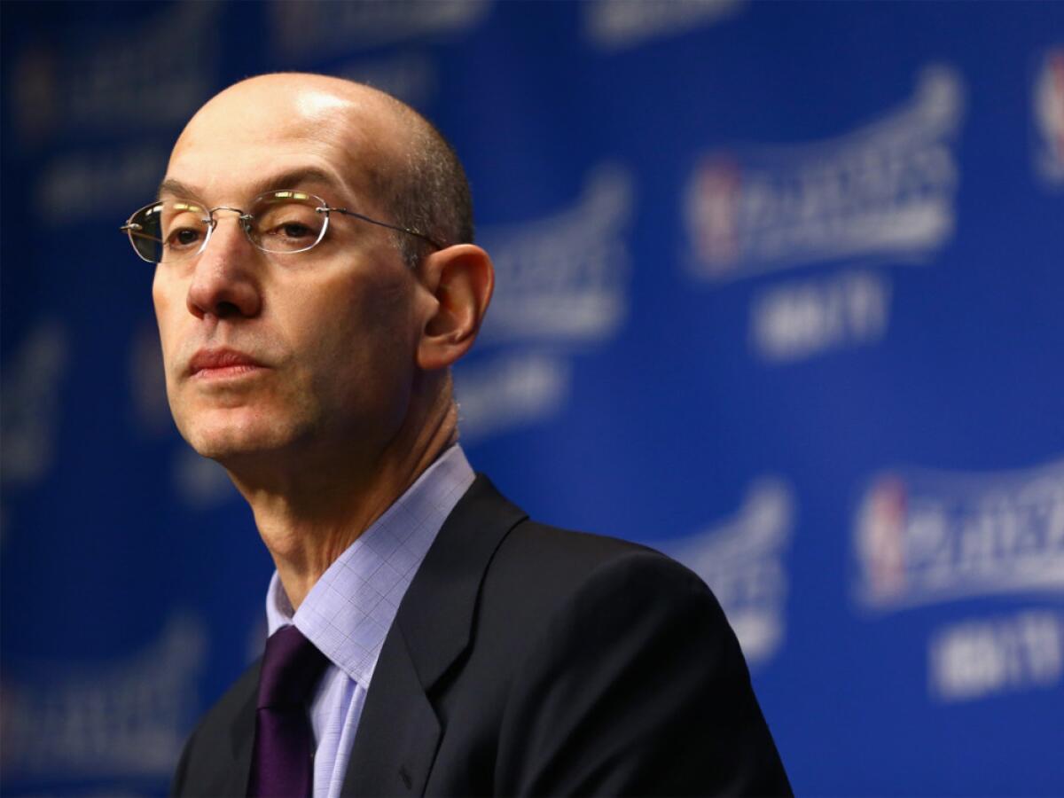 NBA Commissioner Adam Silver addressed reporters Friday afternoon.