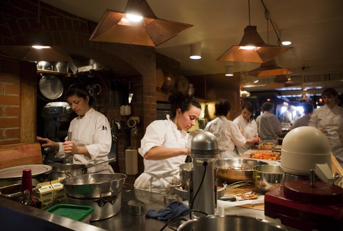 A 2010 photo shows Chez Panisse before its recent fire.