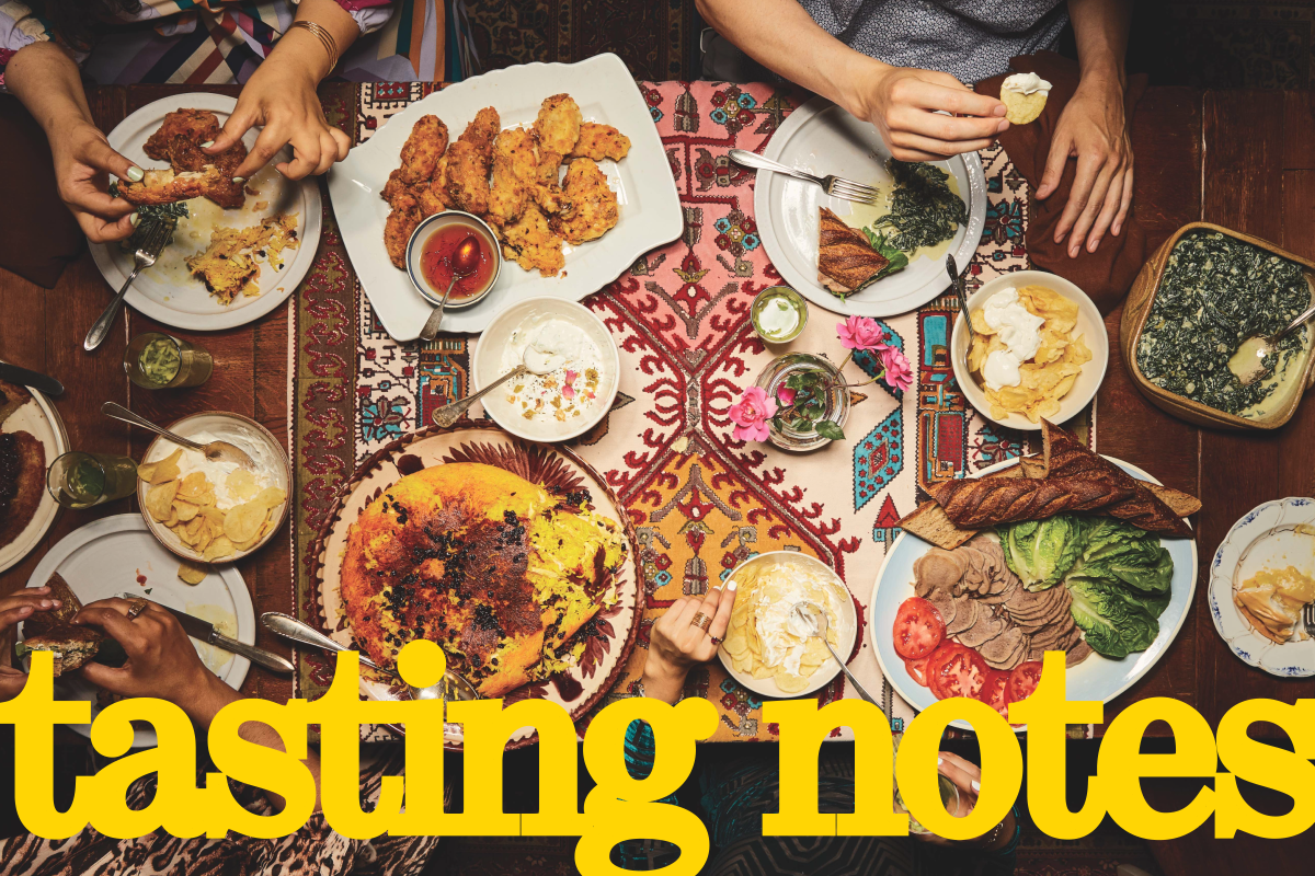 Dishes from Homa Dashtaki's cookbook "Yogurt & Whey."
