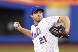 New York Mets' Max Scherzer pitches 