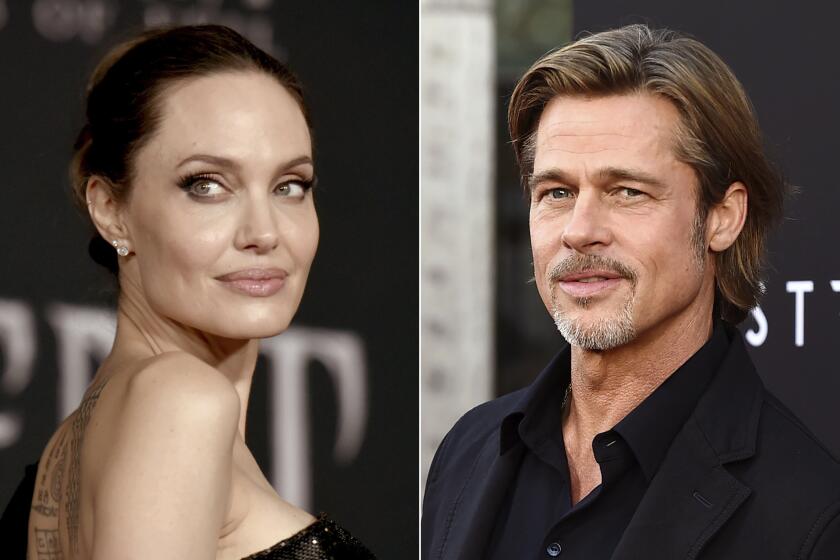 Angelina Jolie had Bell's palsy from the stress of divorce - Los