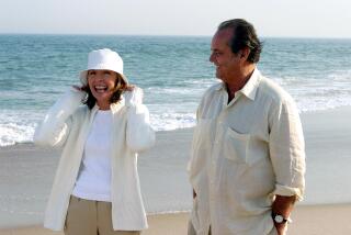 DIANE KEATON and JACK NICHOLSON in the Columbia Pictures romantic comedy movie SOMETHING'S GOTTA GIVE.