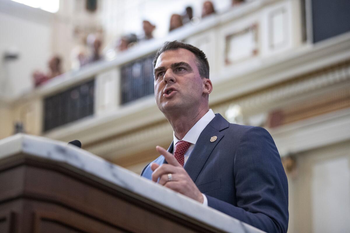  Oklahoma Gov. Kevin Stitt