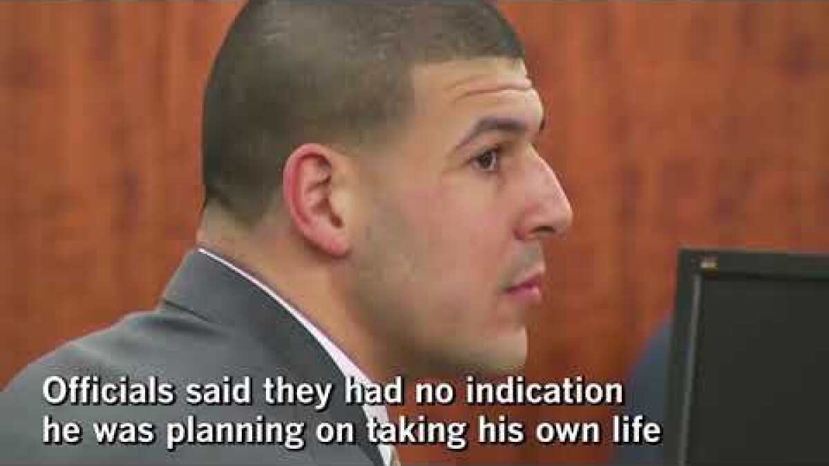 Aaron Hernandez, Who Rose From Bristol To NFL Stardom, Found Hanged In  Prison Cell – Hartford Courant