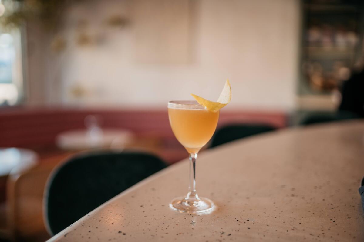 The Vanille is one of the new autumn-inspired cocktails from Jeune et Jolie.