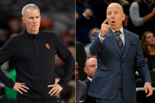 USC coach Andy Enfield and UCLA coach Mick Cronin.
