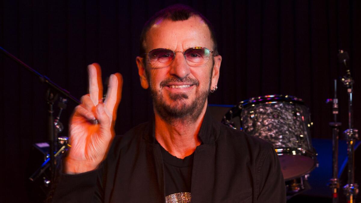 Ringo Starr in Hollywood in 2013. (Jay L. Clendenin / Los Angeles Times)