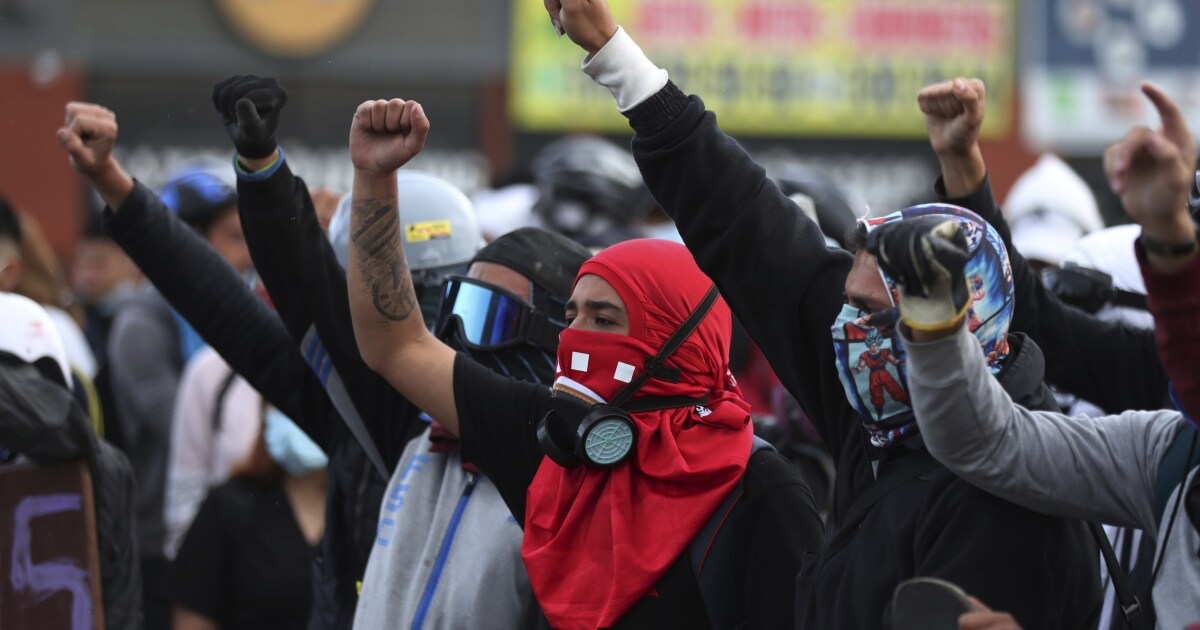 Slain Colombian activist becomes icon of resistance as protests, deaths mount Slain Colombian activist becomes icon of resistance as protests, deaths mount