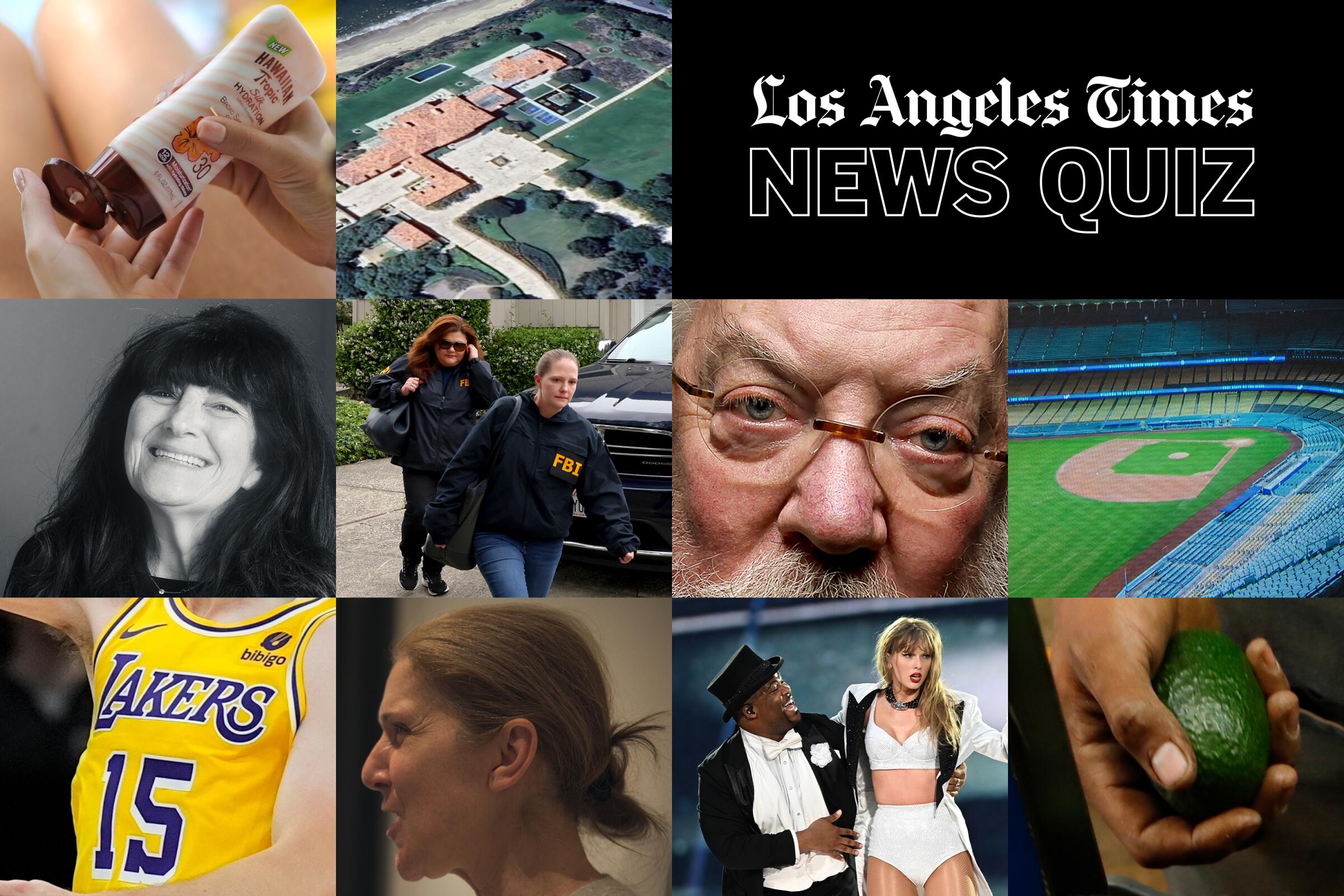 A collection of photos from this week's news quiz