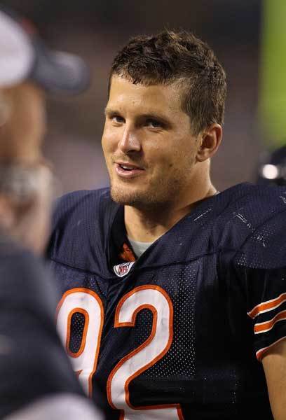 Hunter Hillenmeyer, Linebacker, Chicago Bears