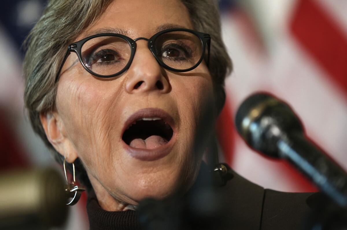 U.S. Sen. Barbara Boxer (D-Calif.) announced she will not run for reelection after her fourth term. Boxer, 74, won her Senate seat in 1992.