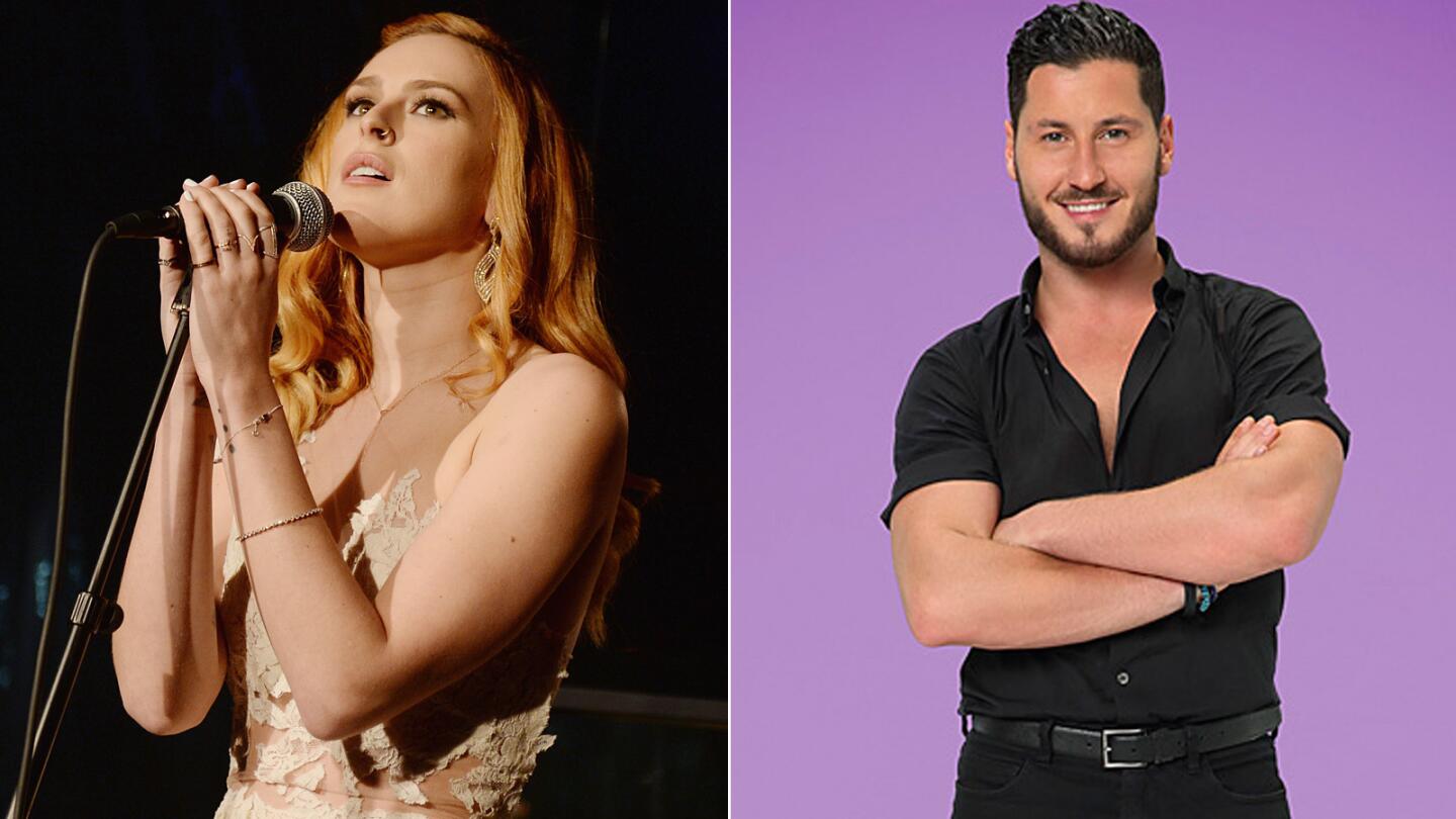 Rumer Willis partnered with Valentin Chmerkovskiy