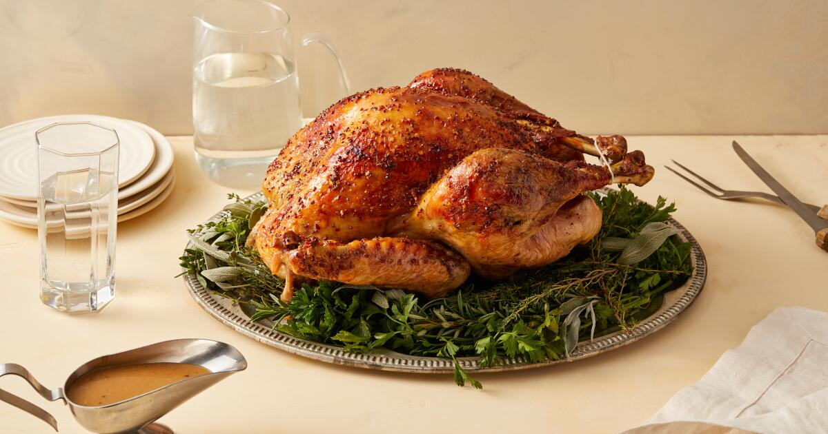 The best Thanksgiving turkey has no crispy skin - Los Angeles Times