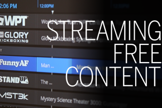 Cutting the cord: Streaming free content