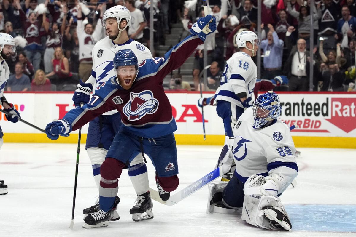 The Colorado Avalanche are going to the Stanley Cup Final