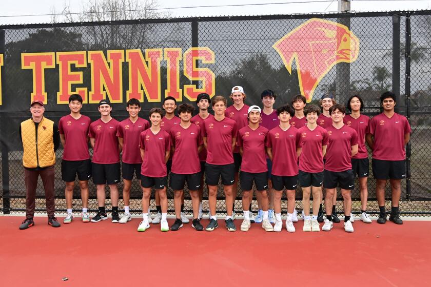 Torrey Pines' boys tennis team is undefeated heading into the playoffs.