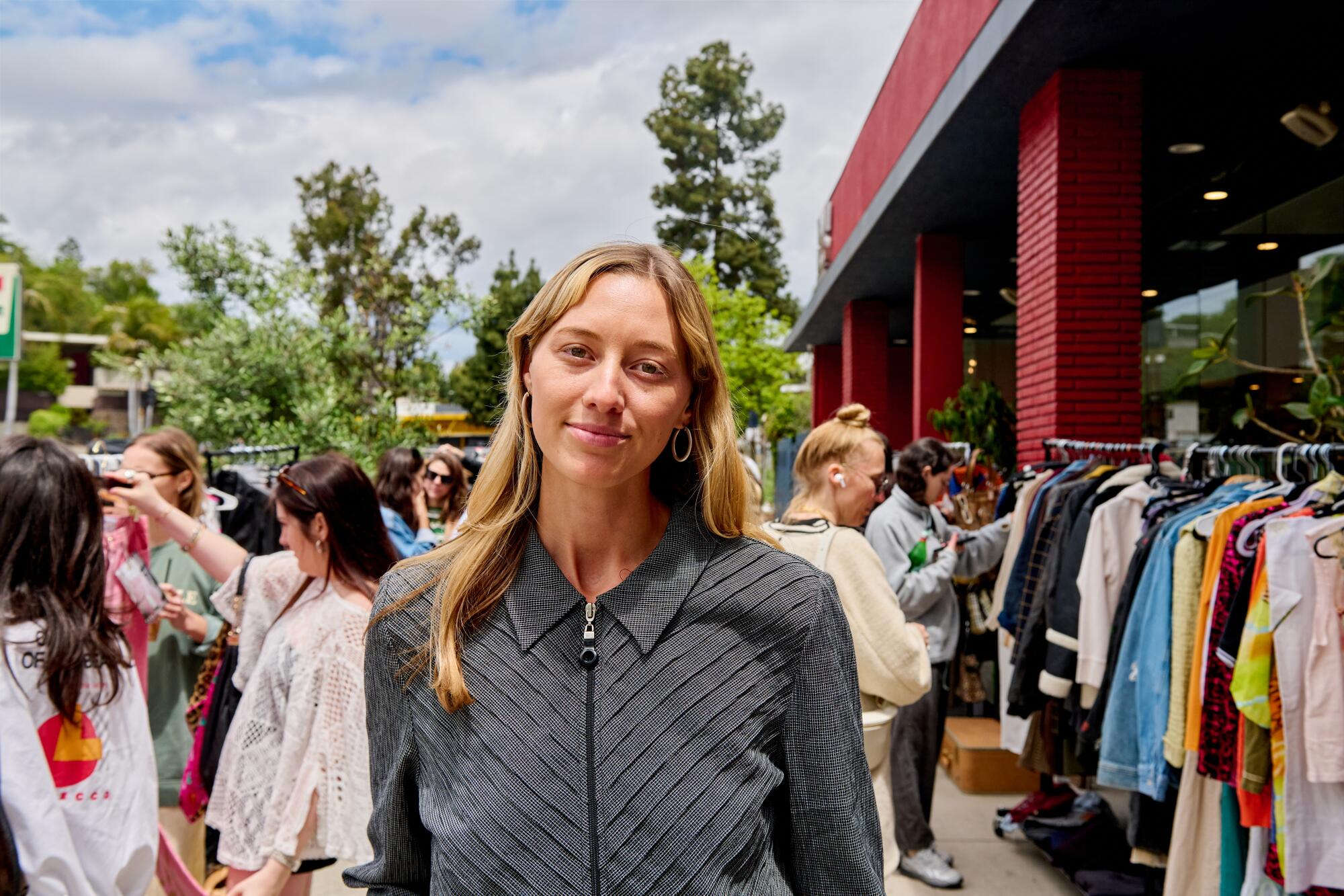Outfit Repeater L.A. co-founder Francesca Goncalves.